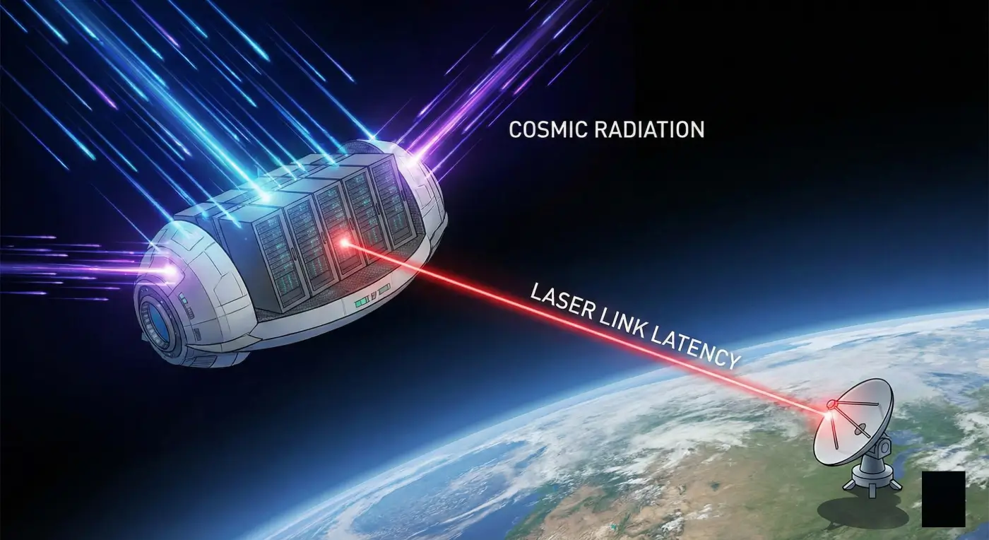 التحديات التقنية لنقل مراكز البيانات للفضاء التحديات التقنية لنقل مراكز البيانات للفضاء.. الإشعاع الكوني وتأخر الاستجابة